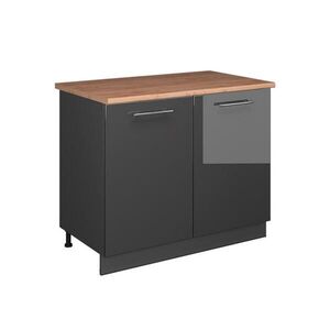 Vicco SPODNÁ SKRINKA POD DREZ Fame-Line, Antracit vysoký lesk/antracitová, 100 cm, AP Oak vyobraziť
