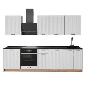 Vicco KUCHYNKA Fame-Line, Biely vidiecky dom/Dub Goldkraft, 280 cm, AP Antracit vyobraziť