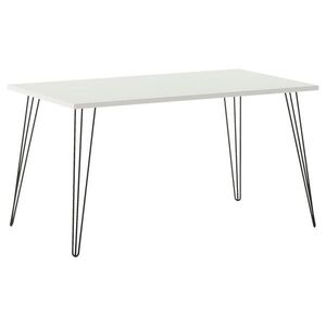 MID.YOU PÍSACÍ STÔL, čierna, biela, 120/80/74 cm vyobraziť