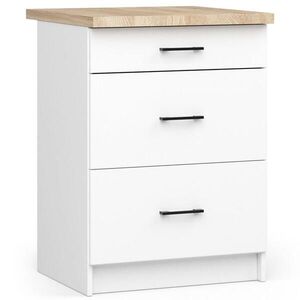 RAUMHIRSCH FURNITURE SPODNÁ SKRÍŇ Biela 85/60/46 vyobraziť