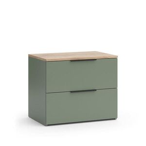 Vicco KOMODA Wido zelená 60 x 50 cm s 2 zásuvkami vyobraziť