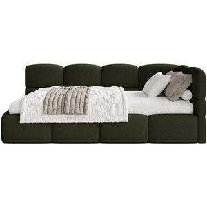 Selsey POSTEĽ PRE MLÁDEŽ Cloudy olivovo zelená 120 cm, buklé vyobraziť
