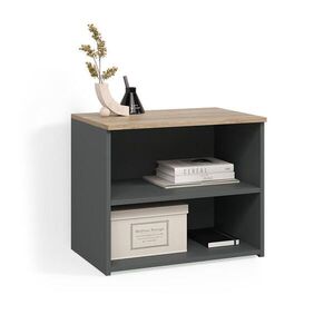 Livinity® SPODNÁ DOSKA Piave Anthracite/Sonoma 60 x 50 cm s 2 priehradkami vyobraziť