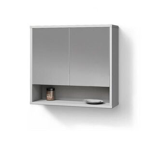 Livinity® ZRKADLOVÁ SKRINKA ATERNO biely 70 x 65 cm s 2 dverami vyobraziť