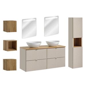 Petits-meubles KÚPEĽŇOVÝ NÁBYTOK 120.4cm Manoa 2-dielna súprava Kašmír vyobraziť