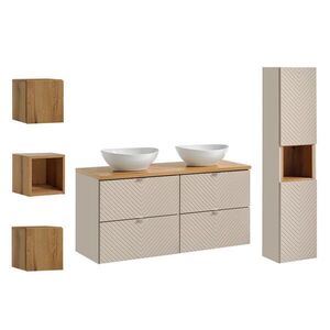 Petits-meubles KÚPEĽŇOVÝ NÁBYTOK 120.4cm Manoa 2-dielna súprava Kašmír vyobraziť