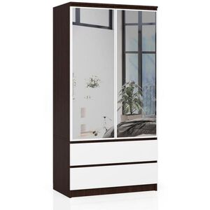 RAUMHIRSCH FURNITURE ŠATNÍK tmavohnedá, biela 180/90/51 vyobraziť