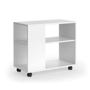 Vicco KONFERENČNÝ STOLÍK Marian biely 70 x 36.6 cm s kolieskami vyobraziť