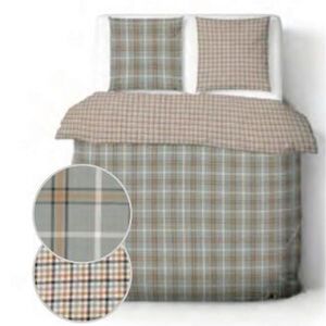 MISTRAL POSTEĽNÁ BIELIZEŇ, flanel, sivohnedá, sivozelená, 140/200 cm vyobraziť