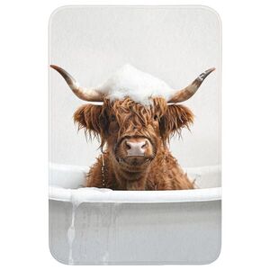 OnlyWow PREDLOŽKA PRED WC Scottish Highlander - Kúpeľ - Krava - Zvieratá - Pena 60x90 cm vyobraziť