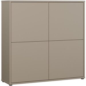 Carryhome VYSOKÁ KOMODA, taupe, 124, 5/121, 5/34, 9 cm vyobraziť