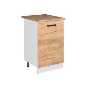 Vicco KUCHYNSKÁ SPODNÁ SKRINKA R-Line, Dub Goldkraft/biely, 50 cm Goldkraft tammi työtaso vyobraziť