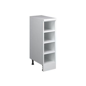 Vicco KUCHYNSKÁ SKRIŇA PRE ŠIKMÉ STRECHY R-Line, biely/biely, 25 cm bez skosenia, otvorený vyobraziť