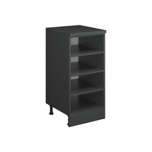 Vicco KUCHYNSKÁ SKRIŇA PRE ŠIKMÉ STRECHY R-Line, antracitová/antracitová, 40 cm bez skosenia, otvorený vyobraziť