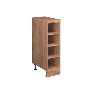 Vicco KUCHYNSKÁ SKRIŇA PRE ŠIKMÉ STRECHY R-Line, Dub Goldkraft/Dub Goldkraft, 25 cm bez skosenia, otvorený vyobraziť
