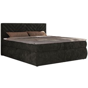 MKS AMERICKÁ POSTEĽ AVERTA 180/200 - Tmavosivá Hladká ženilka - Topper T25 - H3 (stredne tvrdý) vyobraziť