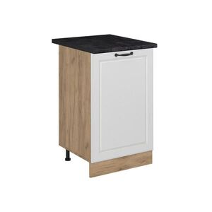 Vicco KUCHYNSKÁ SPODNÁ SKRINKA R-Line, Biely vidiecky dom/Dub Goldkraft, 50 cm antrasiitti työtaso vyobraziť