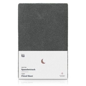 Blumtal FROTÉ napínacie prestieradlo s certifikátom Oeko-TEX, 150x200x30cm, Anthrazit vyobraziť