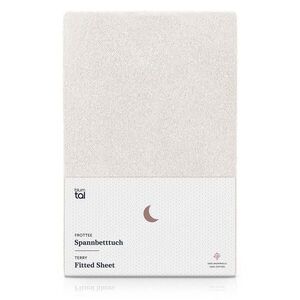 Blumtal FROTÉ napínacie prestieradlo s certifikátom Oeko-TEX, 150x200x30cm, Creme vyobraziť