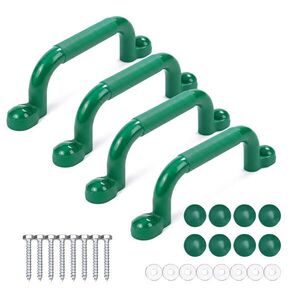 Relaxdays CHYTY Zelené 4-dielna-sada PE 24 cm vyobraziť