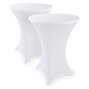 Blumtal NÁVLEKY na barové stoly 70/75 cm, súprava 5 ks, biela vyobraziť