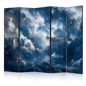 Muralo PARAVÁN Akustický 5-Dielny 225x172 cm Hviezdy a Oblaky vyobraziť
