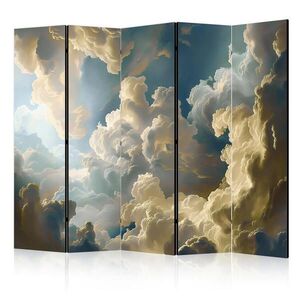 Muralo PARAVÁN Akustický 5-Dielny 225x172 cm Oblaky 3D vyobraziť