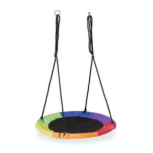 Relaxdays HOJDAČKA čierna farebná hniezdová 100 cm vyobraziť