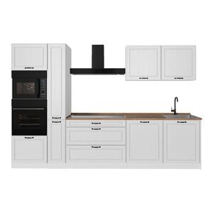 Vicco KUCHYNKA R-Line, Biely vidiecky dom/biely, 310 cm Goldkraft tammi työtaso vyobraziť