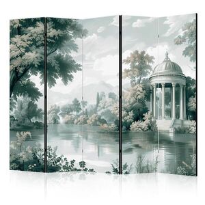 Muralo PARAVÁN Akustický 5-Dielny 225x172 cm Krajina Park a Jazero vyobraziť