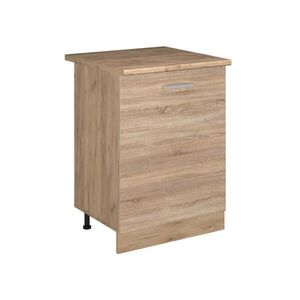 Vicco KUCHYNSKÁ SPODNÁ SKRINKA R-Line, Sonoma/Dub Goldkraft, 60 cm s 1 dverami Goldkraft tammi työtaso vyobraziť