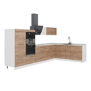 Vicco ROHOVÁ KUCHYŇA Fame-Line, Dub Goldkraft, 347 x 207 cm, AP Marble vyobraziť