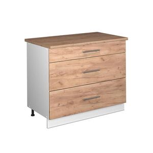 Vicco KUCHYNSKÁ SPODNÁ SKRINKA Fame-Line, Dub Goldkraft/biely, 100 cm, AP Oak vyobraziť