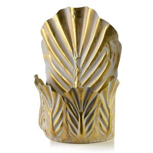 Mondex KVETINÁČ Marina Gold 24/14/36 cm kovový vyobraziť