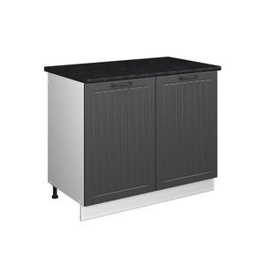 Vicco SPODNÁ SKRINKA POD DREZ Fame-Line, Tmavo-sivá/biely, 100 cm, AP Antracit vyobraziť