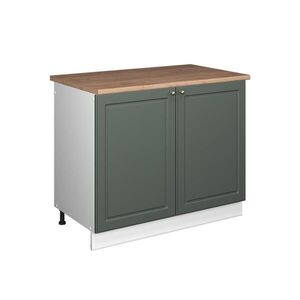 Vicco SPODNÁ SKRINKA POD DREZ Fame-Line, Zelený a zlatý vidiecky dom/biely, 100 cm, AP Oak vyobraziť
