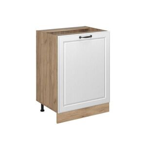 Vicco KUCHYNSKÁ SPODNÁ SKRINKA R-Line, Biely vidiecky dom/Dub Goldkraft, 60 cm s 1 dverami bez pracovnej dosky vyobraziť