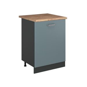 Vicco KUCHYNSKÁ SPODNÁ SKRINKA R-Line, Modrošedá/antracitová, 60 cm s 1 dverami Goldkraft tammi työtaso vyobraziť