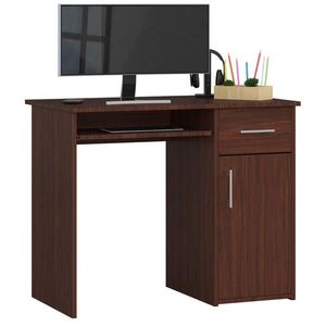 RAUMHIRSCH FURNITURE PÍSACÍ STÔL tmavohnedý 74/90/50 vyobraziť
