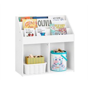 SoBuy REGÁL LIBRERIA BAMBINI Biela 68x30x68cm Minimalistický vyobraziť