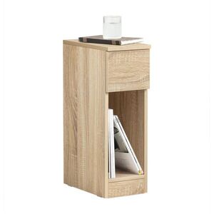 SoBuy NOČNÝ stolík s jednou zásuvkou 35x20x60cm Minimalistický vyobraziť