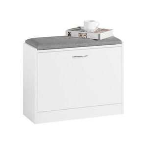 SoBuy PANCA na topánky s 1 dverami 57x24x47cm Moderný vyobraziť