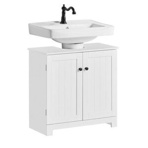 SoBuy MOBILNÝ sottolavabo s 2 dverami Biela 58x30x60cm Klasický vyobraziť