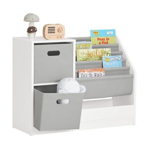 SoBuy LIBRERIA BAMBINI 3 v Biela 80x30x61cm Moderný vyobraziť