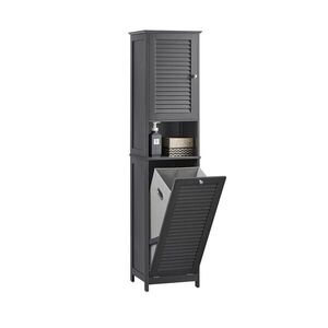SoBuy MOBILNÝ alto bagno so zásuvkou 40x37x170cm Severský vyobraziť