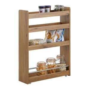 SoBuy KUCHYNSKÝ vozík s 3 polícami 60x18.5x81cm Moderný vyobraziť