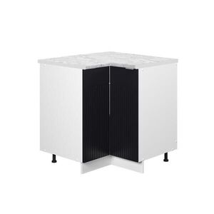 Vicco ROHOVÁ SPODNÁ SKRINKA Fame-Line Čierny pruhovaný 80.5 cm , AP Marble vyobraziť