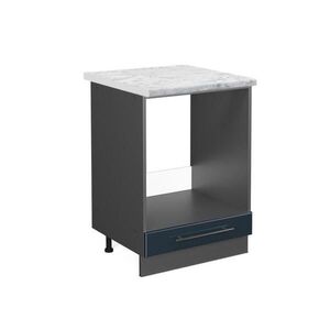 Vicco SKRINKA NA PRESTAVBU SPORÁKA Fame-Line Tmavo modrá vysoký lesk 60 cm , AP Marble vyobraziť