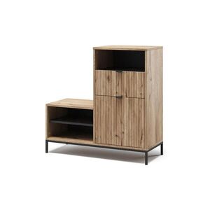 Vicco LAVIČKA NA TOPÁNKY Eliza, Dub Viking, 100 x 98.5 cm so 6 priehradkami vyobraziť