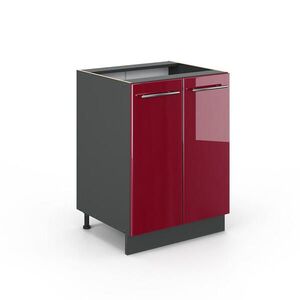 Vicco KUCHYNSKÁ SPODNÁ SKRINKA Fame-Line Bordeaux vysoký lesk 60 cm bez pracovnej dosky vyobraziť